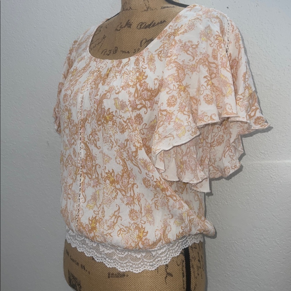 Free People Ruffled blouse - Picture 2 of 12